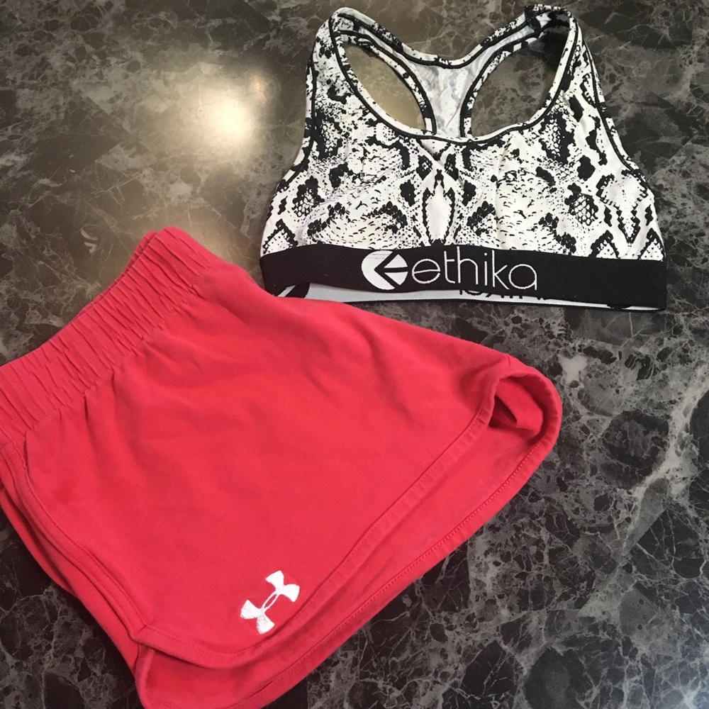Snake Print Ethika Sports Bra